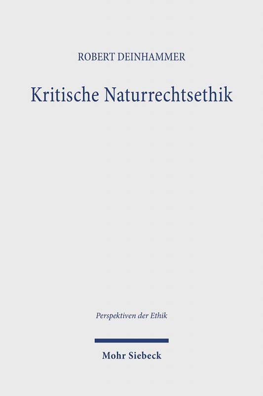 Cover-Bild Kritische Naturrechtsethik