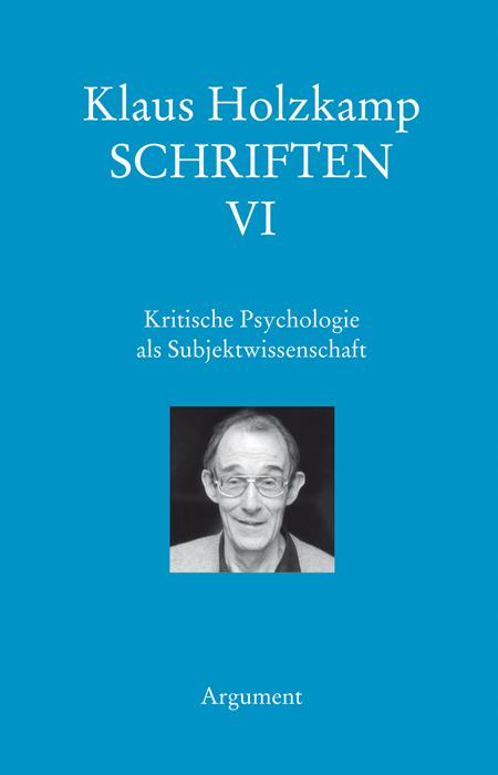 Cover-Bild Kritische Psychologie als Subjektwissenschaft