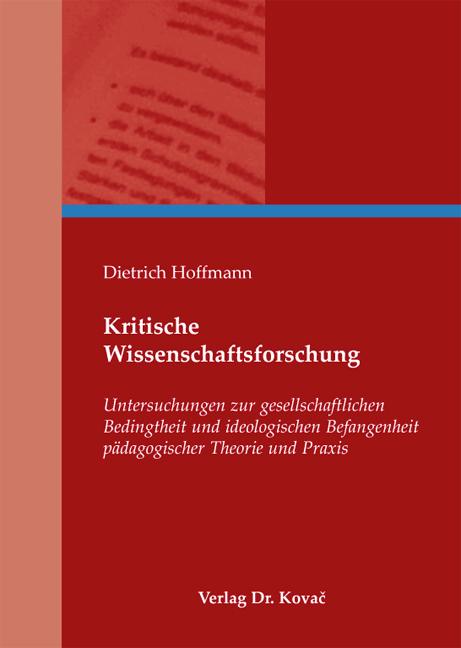 Cover-Bild Kritische Wissenschaftsforschung