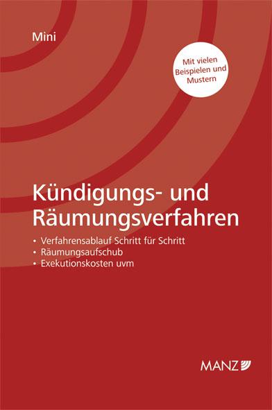 Cover-Bild Kündigungs- und Räumungsverfahren