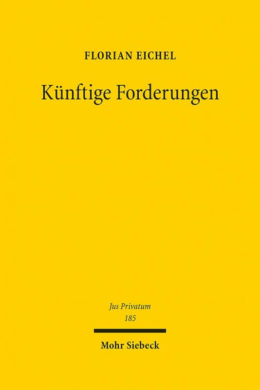 Cover-Bild Künftige Forderungen