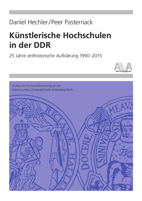 Cover-Bild Künstlerische Hochschulen in der DDR