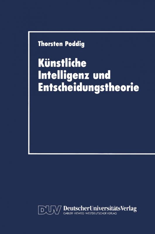 Cover-Bild Künstliche Intelligenz und Entscheidungstheorie