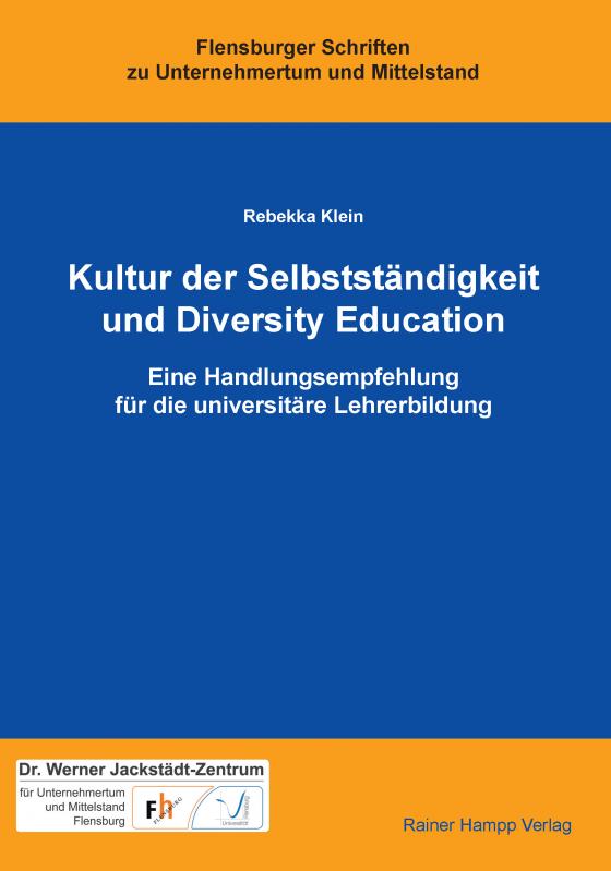 Cover-Bild Kultur der Selbstständigkeit und Diversity Education