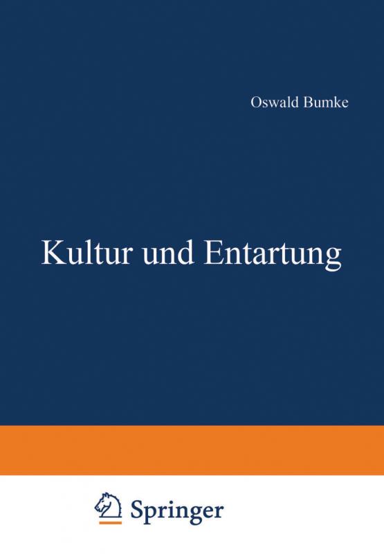 Cover-Bild Kultur und Entartung