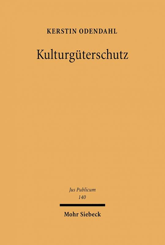 Cover-Bild Kulturgüterschutz