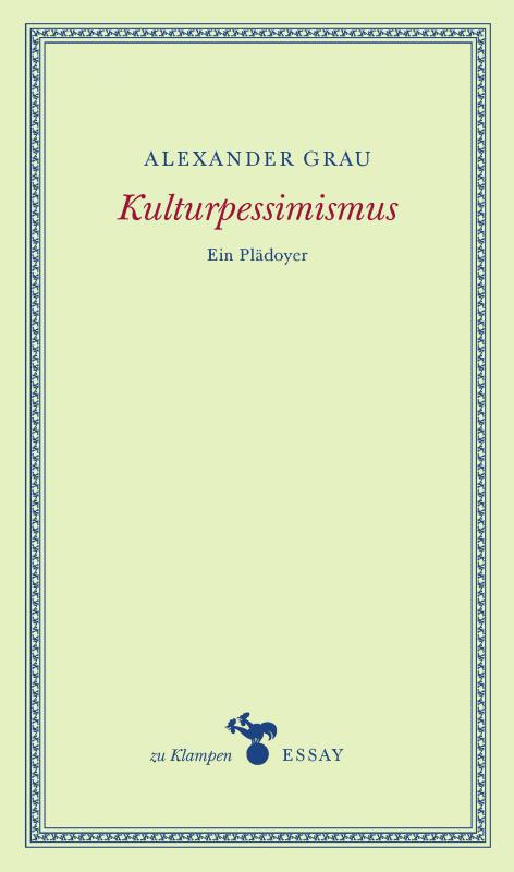 Cover-Bild Kulturpessimismus