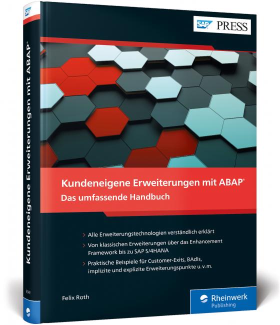 Cover-Bild Kundeneigene Erweiterungen mit ABAP