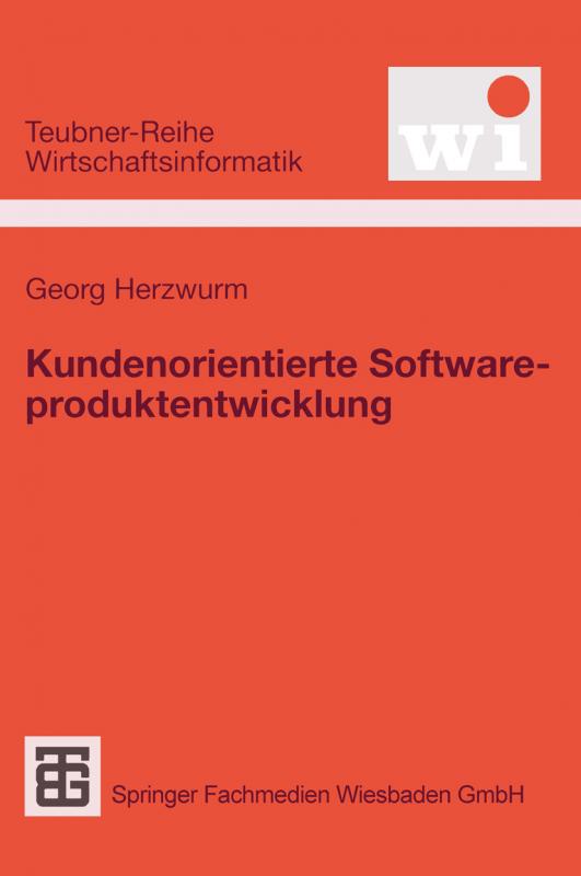 Cover-Bild Kundenorientierte Softwareproduktentwicklung
