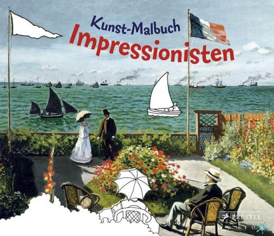Cover-Bild Kunst-Malbuch Impressionisten