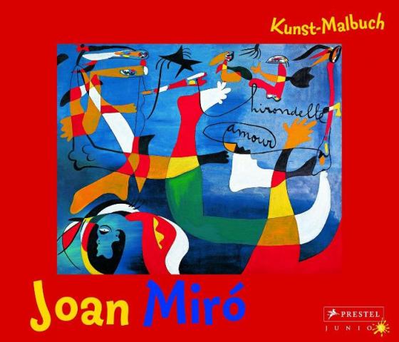 Cover-Bild Kunst-Malbuch Joan Miró