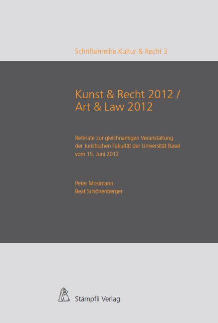 Cover-Bild Kunst & Recht 2012 / Art & Recht