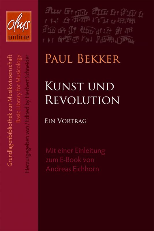 Cover-Bild Kunst und Revolution (E-Book)