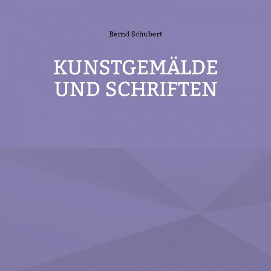 Cover-Bild Kunstgemälde und Schriften