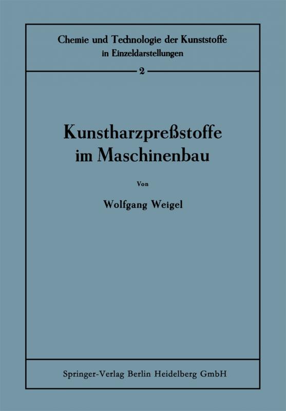 Cover-Bild Kunstharzpreßstoffe im Maschinenbau