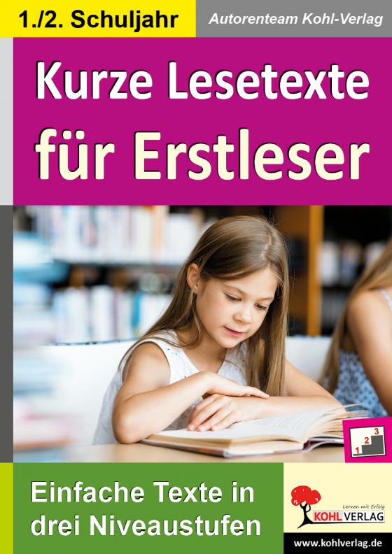 Cover-Bild Kurze Lesetexte für Erstleser