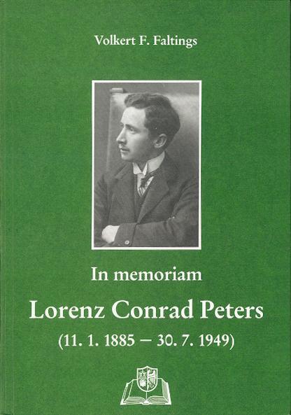 Cover-Bild L. C. Peters in memoriam