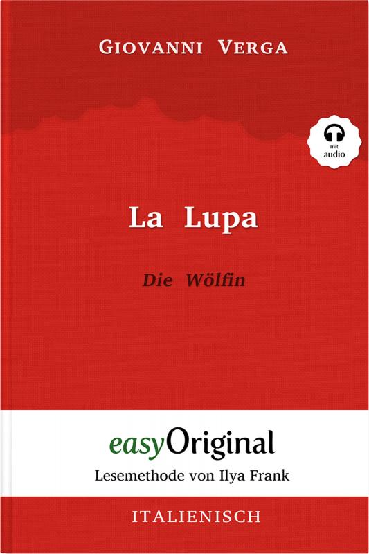 Cover-Bild La Lupa / Die Wölfin (Buch + Audio-CD) - Lesemethode von Ilya Frank - Zweisprachige Ausgabe Italienisch-Deutsch