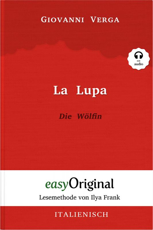 Cover-Bild La Lupa / Die Wölfin (Buch + Audio-Online) - Lesemethode von Ilya Frank - Zweisprachige Ausgabe Italienisch-Deutsch