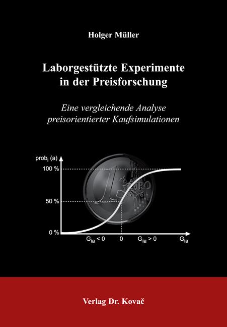 Cover-Bild Laborgestützte Experimente in der Preisforschung