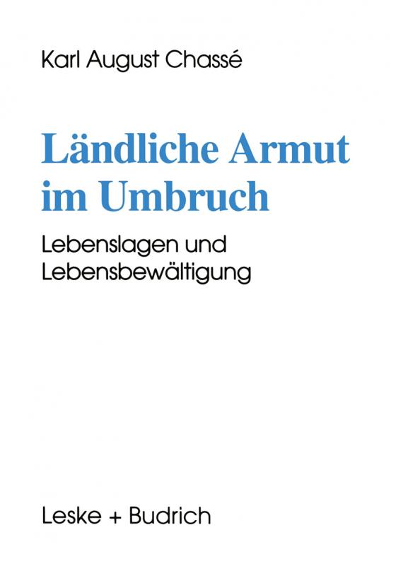 Cover-Bild Ländliche Armut im Umbruch