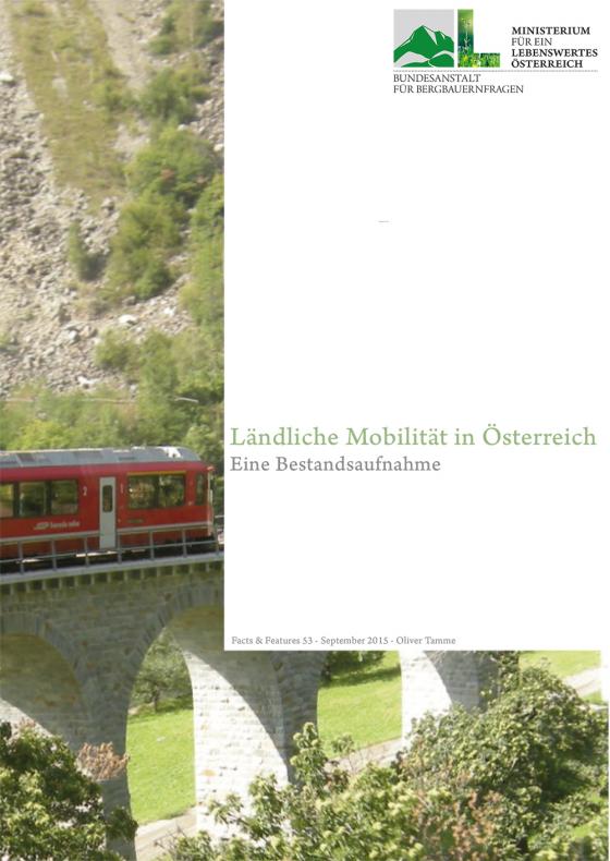 Cover-Bild Ländliche Mobilität in Österreich