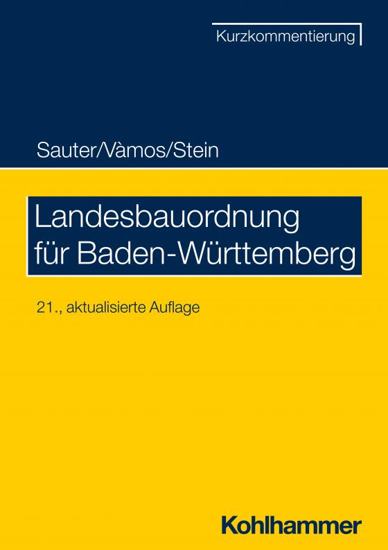 Cover-Bild Landesbauordnung für Baden-Württemberg