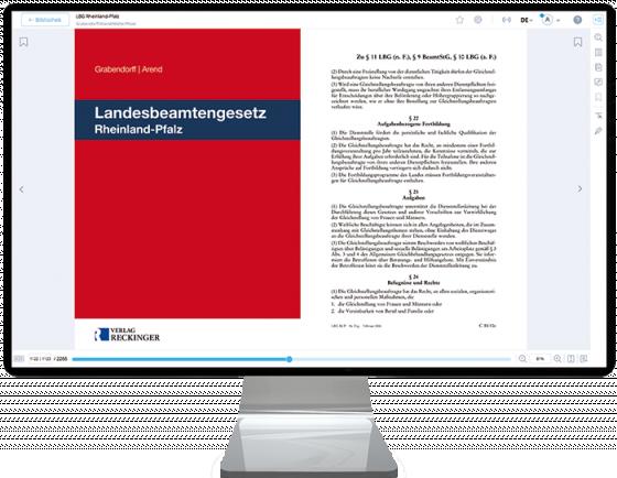 Cover-Bild Landesbeamtengesetz Rheinland-Pfalz – Digital