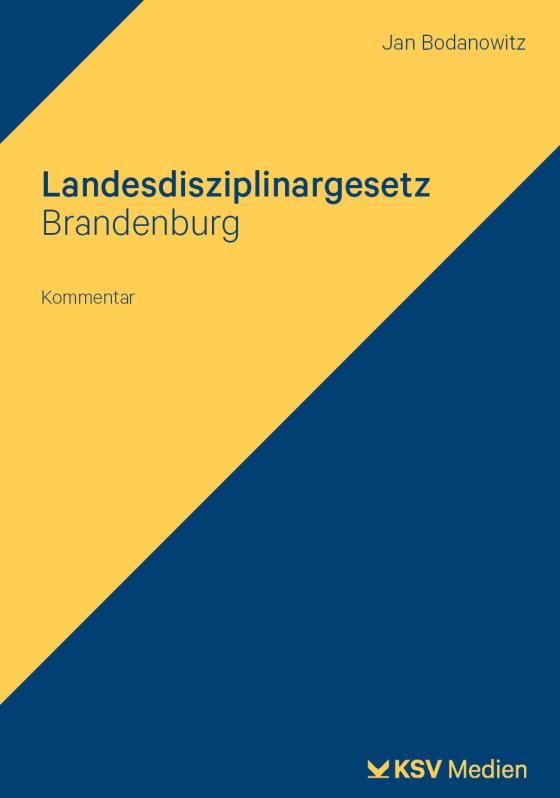 Cover-Bild Landesdisziplinargesetz Brandenburg