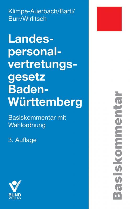 Cover-Bild Landespersonalvertretungsgesetz Baden-Württemberg