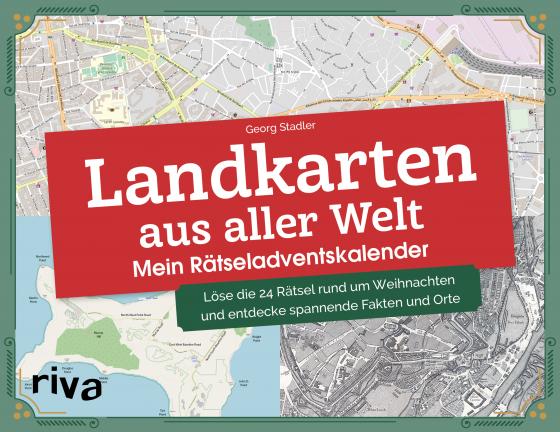 Cover-Bild Landkarten aus aller Welt – Mein Rätseladventskalender