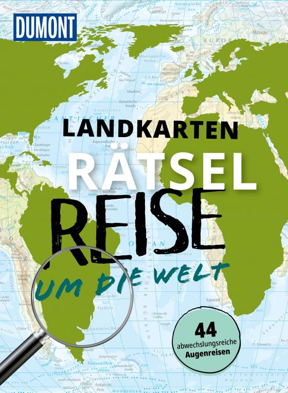 Cover-Bild Landkarten-Rätselreise um die Welt