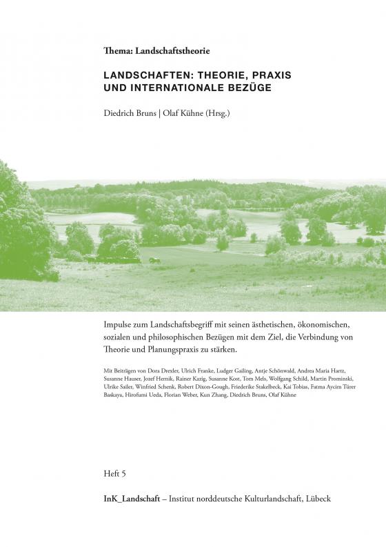 Cover-Bild Landschaften: Theorie, Praxis und Internationale Bezüge