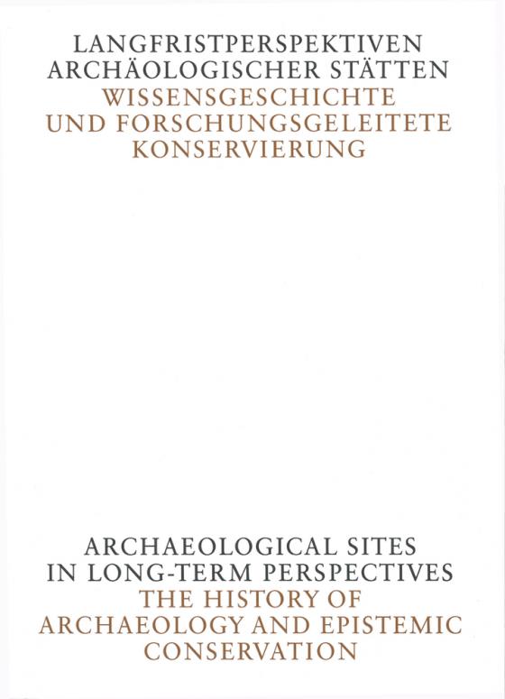 Cover-Bild Langfristperspektiven archäologischer Stätten