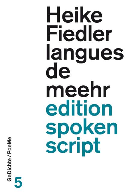 Cover-Bild langues de meehr