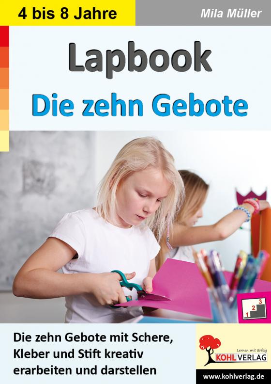 Cover-Bild Lapbook Die zehn Gebote