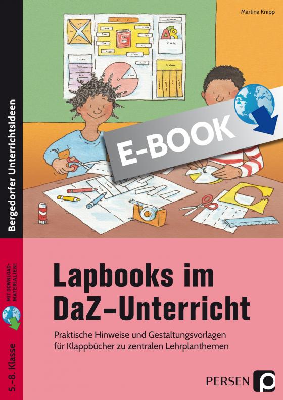 Cover-Bild Lapbooks im DaZ-Unterricht - 5.-8. Klasse