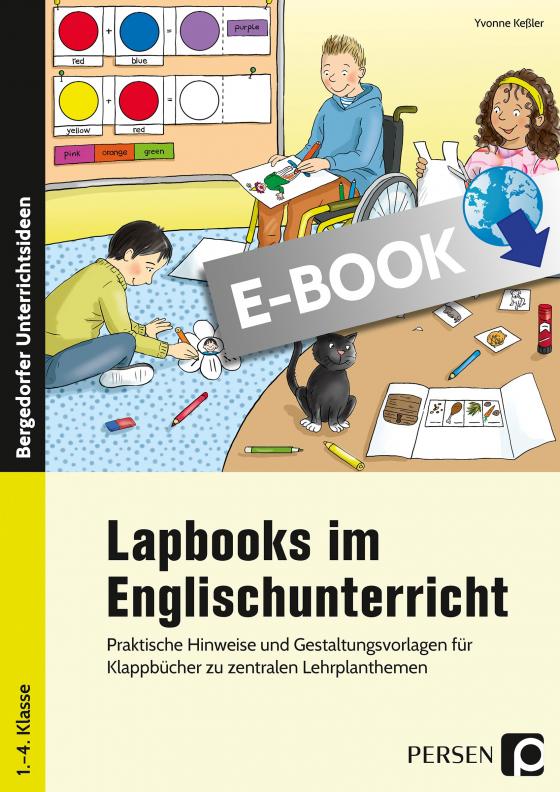 Cover-Bild Lapbooks im Englischunterricht - 1.- 4. Klasse