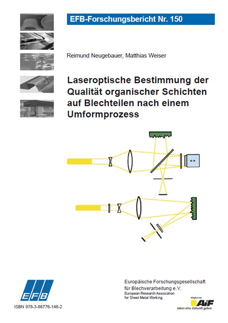 Cover-Bild Laseroptische Bestimmung der Qualität organischer Schichten auf Blechteilen nach einem Umformprozess