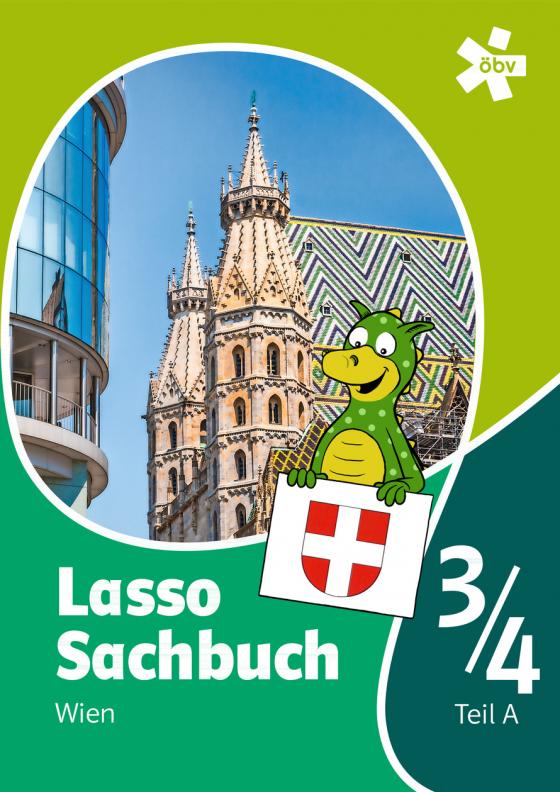 Cover-Bild Lasso Sachbuch 3/4 mit Regionalseiten Wien, Schülerbuch