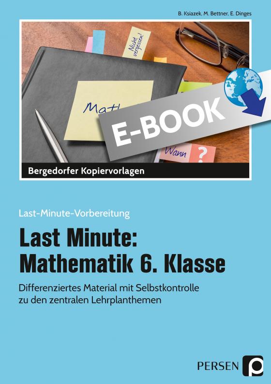 Cover-Bild Last Minute: Mathematik 6. Klasse