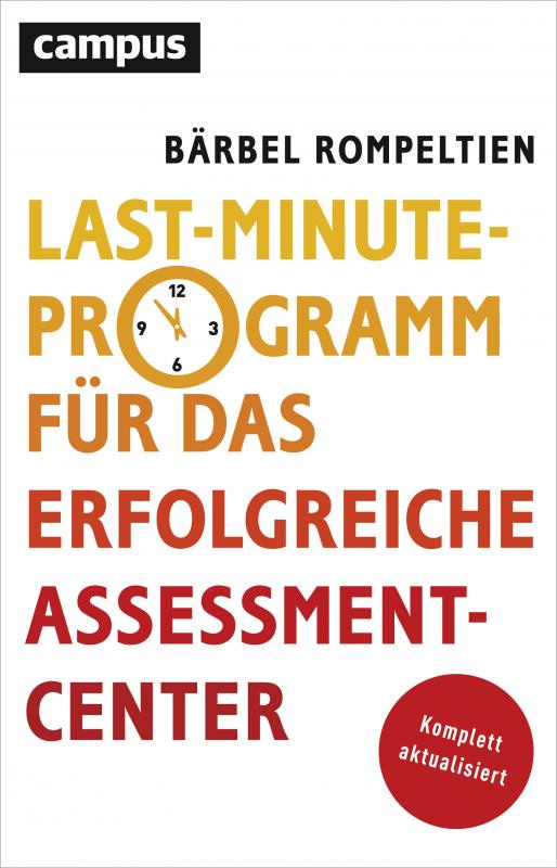 Cover-Bild Last-Minute-Programm für das erfolgreiche Assessment-Center