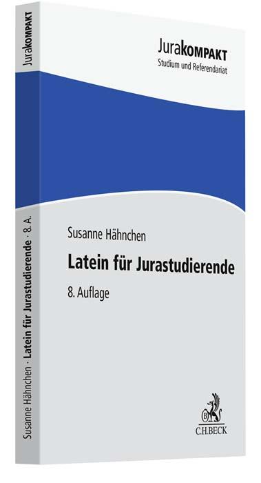 Cover-Bild Latein für Jurastudierende