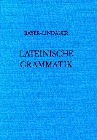 Cover-Bild Lateinische Grammatik