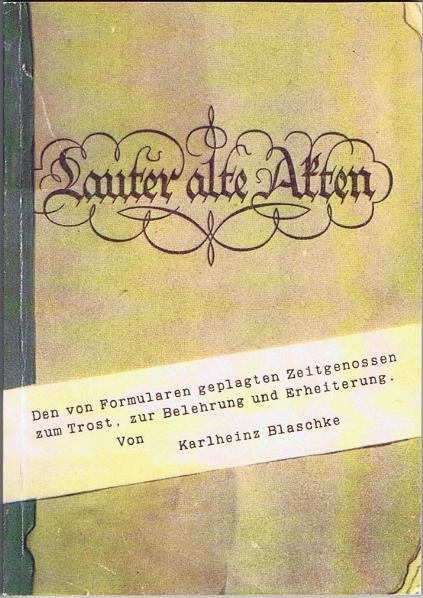 Cover-Bild Lauter alte Akten