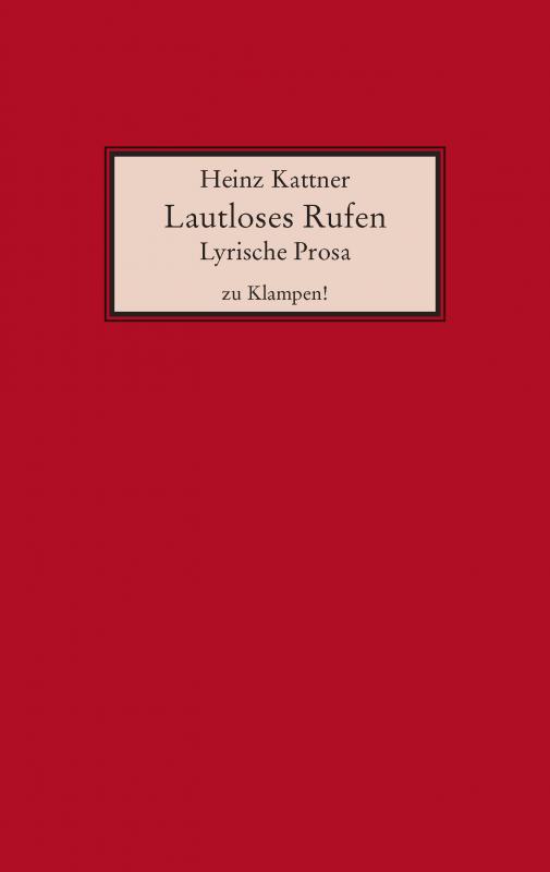 Cover-Bild Lautloses Rufen