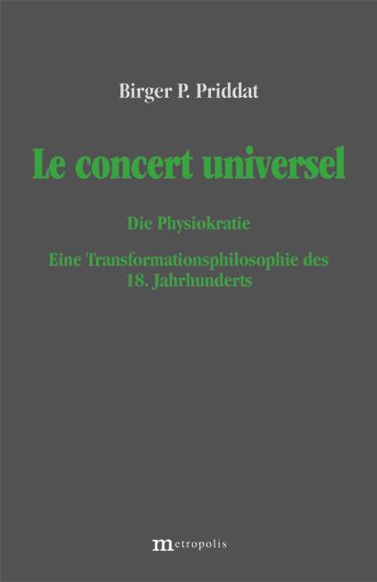 Cover-Bild Le concert universel
