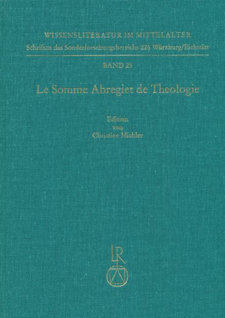 Cover-Bild Le Somme Abregiet de Theologie