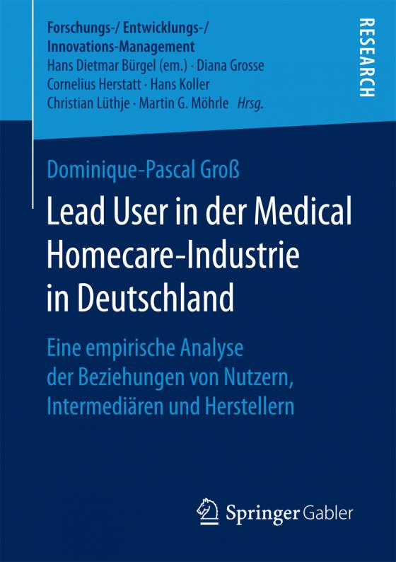 Cover-Bild Lead User in der Medical Homecare-Industrie in Deutschland