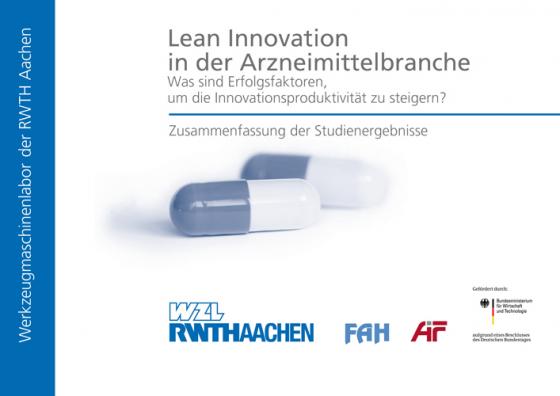 Cover-Bild Lean Innovation in der Arzneimittelbranche - Was sind Erfolgsfaktoren, um die Innovationsproduktivität zu steigern?
